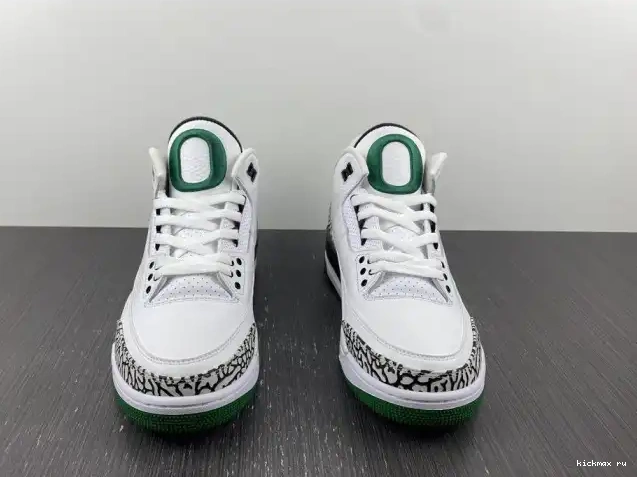 Rep Kickmax 3 Pit Ducks Crew 594282233 Retro Oregon White Jordan 0408